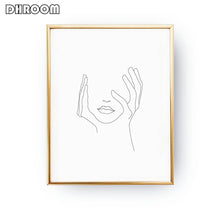 Load image into Gallery viewer, Sketch Wall Art Line Drawing Print Minimalist
