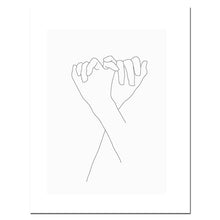 Load image into Gallery viewer, Sketch Wall Art Line Drawing Print Minimalist